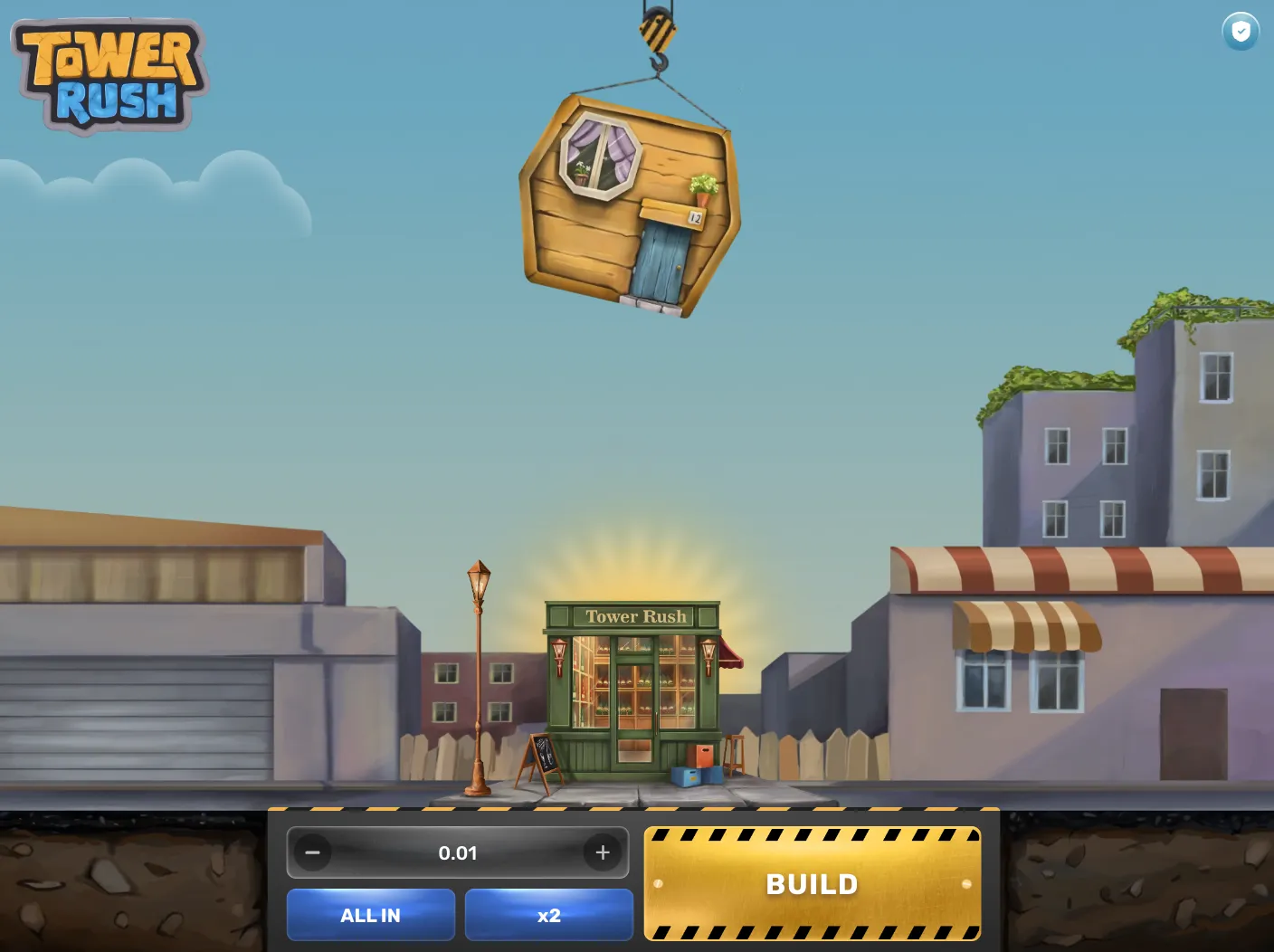 Tower Rush Spielen und Gewinnen &mdash; Die Kranmechanik meistern